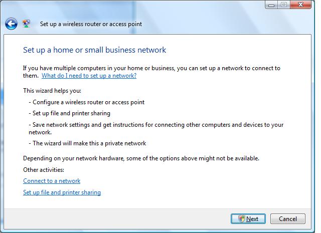how to connect to wireless router in vista
