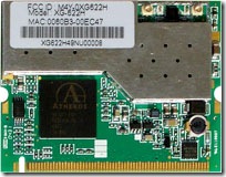 ZCOMAX XG-622 Mini-PCI
