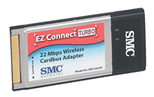 SMC2435W EZ Connect Turbo 802.11b Wireless Cardbus