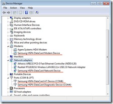 Samsung GT-Y3300 HSPA DataCard