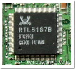 Realtek RTL8187B Wireless LAN USB Chipset
