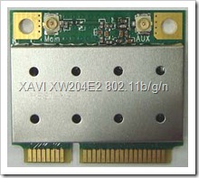 XAVI XW204E2 802.11b/g/n Mini-PCIe Wireless LAN Module