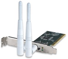Intellinet 525176 Wireless 300N PCI Card