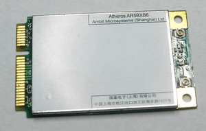 Atheros 5424 mini PCI-E wireless module