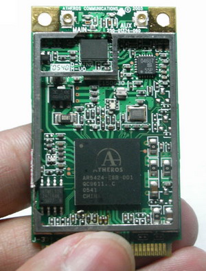 Atheros 5424 mini PCI-E wireless module