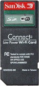 Sandisk SD Wi-Fi card w/ Zire 71 support