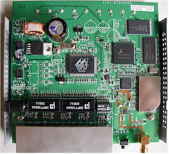 Linksys WET54GS5 board photo