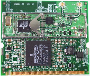 Linksys WM54G mini-PCI radio