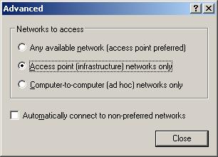 Advanced Wireless Network Properties