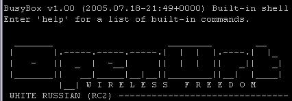 OpenWRT in action