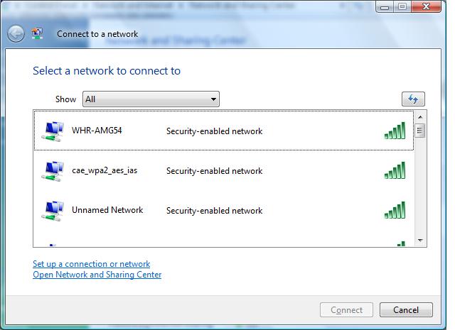 Vista Connect To A Wireless Network
