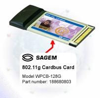 Sagem WPCB-128GW