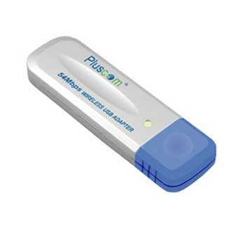 Pluscom Wireless USB LAN Adapter 802.11g WU-ZD1211B