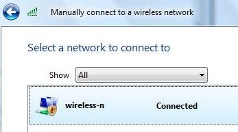 Create a Secure Wireless Network Profile on Windows Vista