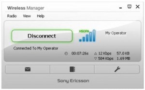 sony ericsson md300 mobile broadband usb modem wireless manager